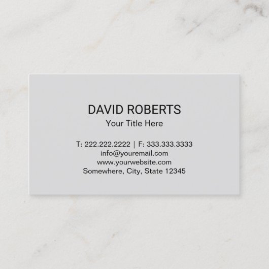 Real Anwesen Broker Modern City Skyline Visitenkarte (Rückseite)