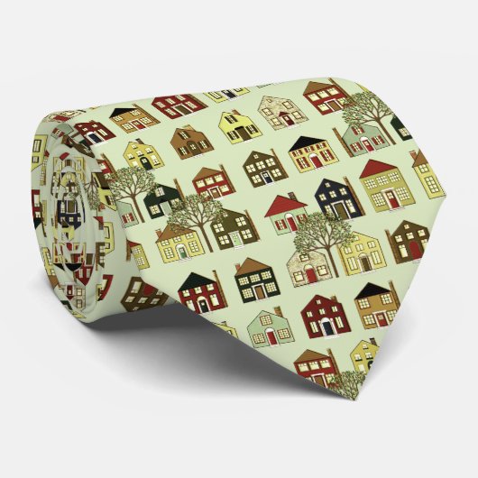 Real Anwesen Broker Neck Tie Krawatte (Gerollt)