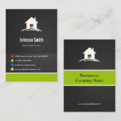 Real Anwesen Broker - Premium Creative Innovative Visitenkarte (Vorne/Hinten)