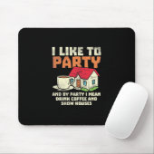 Real Anwesen Broker Wie Party Mousepad (Mit Mouse)