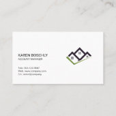 Real Anwesen Brokers | Eigenschaft Visitenkarte (Rückseite)