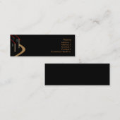 Real Anwesen Business Card Mini Visitenkarte (Vorne/Hinten)