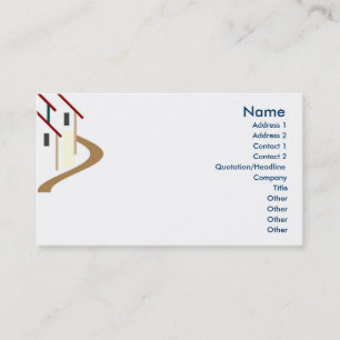 Real Anwesen Business Card Visitenkarte