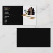 Real Anwesen Business Card Visitenkarte (Vorne/Hinten)