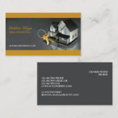Real Anwesen Business Card Visitenkarte (Vorne/Hinten)