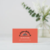 Real Anwesen Business Card Visitenkarte (Stehend Vorderseite)