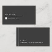 Real Anwesen Business Card Visitenkarte (Vorne/Hinten)