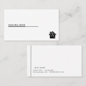 Real Anwesen Business Card Visitenkarte (Vorne/Hinten)