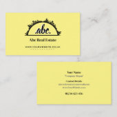 Real Anwesen Business Card Visitenkarte (Vorne/Hinten)