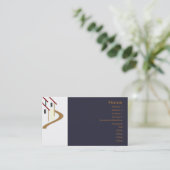 Real Anwesen Business Card Visitenkarte (Stehend Vorderseite)