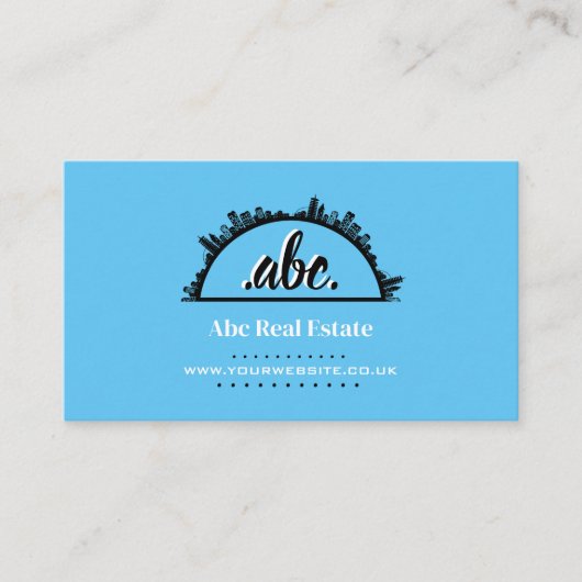 Real Anwesen Business Card Visitenkarte (Vorderseite)