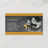 Real Anwesen Business Card Visitenkarte (Vorderseite)