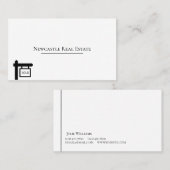 Real Anwesen Business Card Visitenkarte (Vorne/Hinten)