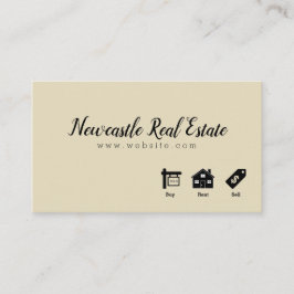 Real Anwesen Business Card Visitenkarte