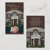 Real Anwesen Business Card Visitenkarte (Vorne/Hinten)