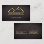 Real Anwesen Business Card Visitenkarte (Vorne/Hinten)