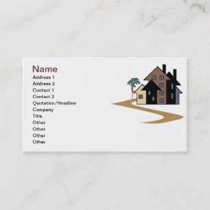 Real Anwesen Business Card Visitenkarte