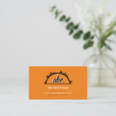 Real Anwesen Business Card Visitenkarte (Stehend Vorderseite)