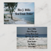 Real Anwesen Business Office Beruflich Visitenkarte (Vorne/Hinten)