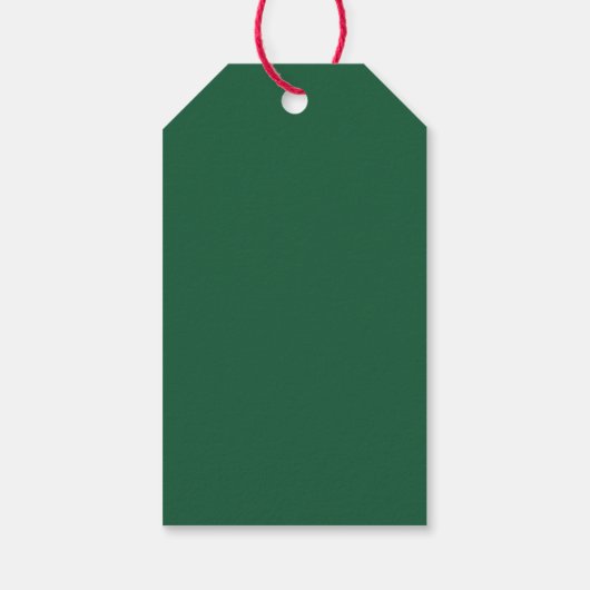 Real Anwesen Business Party Personalisiert Geschenkanhänger (Rückseite)