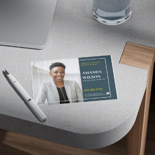 Real Anwesen Business Postkarte