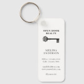 Real Anwesen Business Skelett Key Schlüsselanhänge Schlüsselanhänger (Vorderseite)