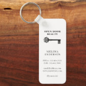 Real Anwesen Business Skelett Key Schlüsselanhänge Schlüsselanhänger (Vorderseite)