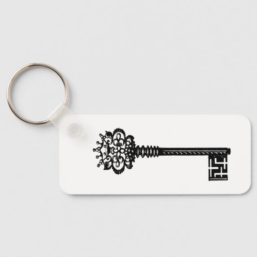 Real Anwesen Business Skelett Key Schlüsselanhänge Schlüsselanhänger (Rückseite)