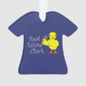 Real Anwesen Chick Ornament (Vorderseite)