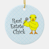Real Anwesen Chick Ornament (Vorne)