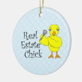 Real Anwesen Chick Ornament (Links)