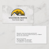 Real Anwesen City and Wohnort Visitenkarte (Vorne/Hinten)