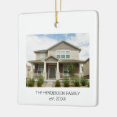 Real Anwesen Client Foto Erstes Jahr Zuhause Keramikornament (Links)