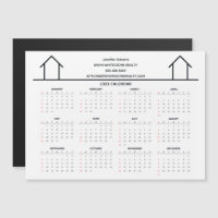 Real Anwesen Company Custom 2023 Calendar Magnet