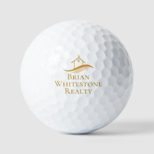 Real Anwesen Company Gold House Custom Realtor Golfball