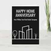 Real Anwesen Company Marketing Custom Chic Realtor Karte (Vorderseite)