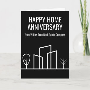 Real Anwesen Company Marketing Custom Chic Realtor Karte