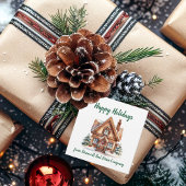 Real Anwesen Company Personalisiert Holiday Party Geschenkanhänger