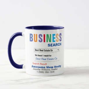Real Anwesen Company Realtor Geschenk Tasse