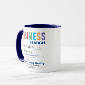 Real Anwesen Company Realtor Geschenk Tasse (Vorderseite Links)