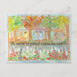 Real Anwesen, das Zuhause Marketing Mailer verkauf Postkarte
