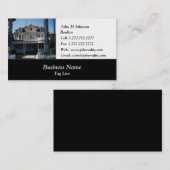 Real Anwesen Deluxe Business Card Visitenkarte (Vorne/Hinten)