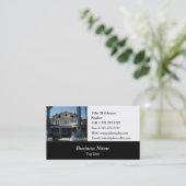 Real Anwesen Deluxe Business Card Visitenkarte (Stehend Vorderseite)