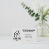 Real Anwesen Developers Property Developers Visitenkarte (Stehend Vorderseite)