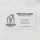 Real Anwesen Developers Property Developers Visitenkarte (Vorderseite)
