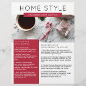 Real Anwesen Dezember Newsletter Werbeaktion Flyer (Vorne)