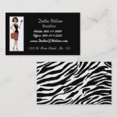 Real Anwesen Diva Business Card Visitenkarte (Vorne/Hinten)