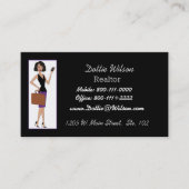 Real Anwesen Diva Business Card Visitenkarte (Vorderseite)