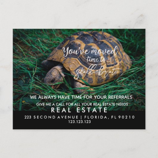 real Anwesen Dream Zuhause Ankündigung verschoben (Vorderseite)