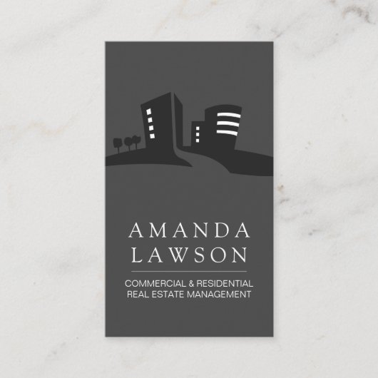 Real Anwesen | Eigenschaften Terminkarte (Vorderseite)